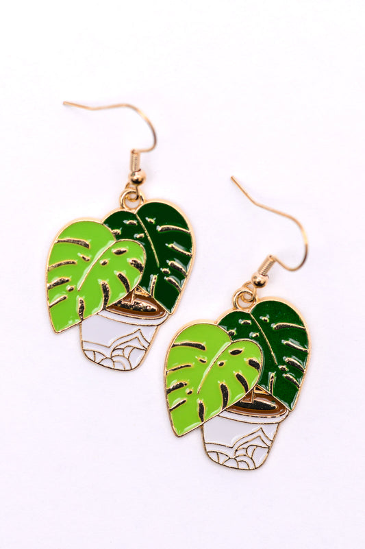 Plant Design  Earrings